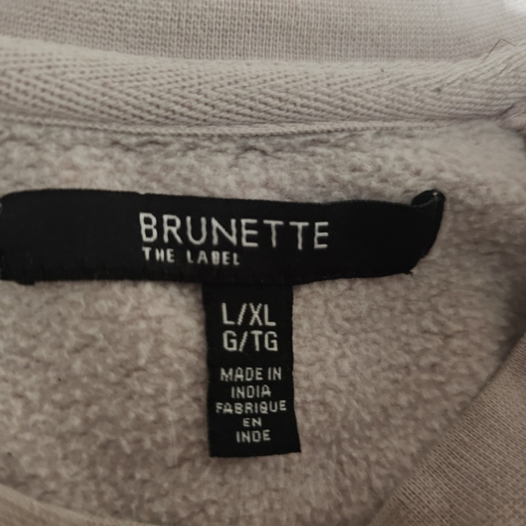 Blonde by Brunette Light Pink Sweatshirt - Picture 2 of 2